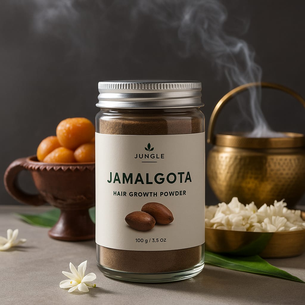🌿 Jamalgota Ayurvedic Hair Growth Powder Buy 1 Get 1 Free🌿